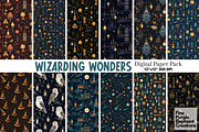 Wizard School | Magic Witch Potion, a Pattern Graphic by Fine Purple Elephant (Thumbnail 1 of 5)