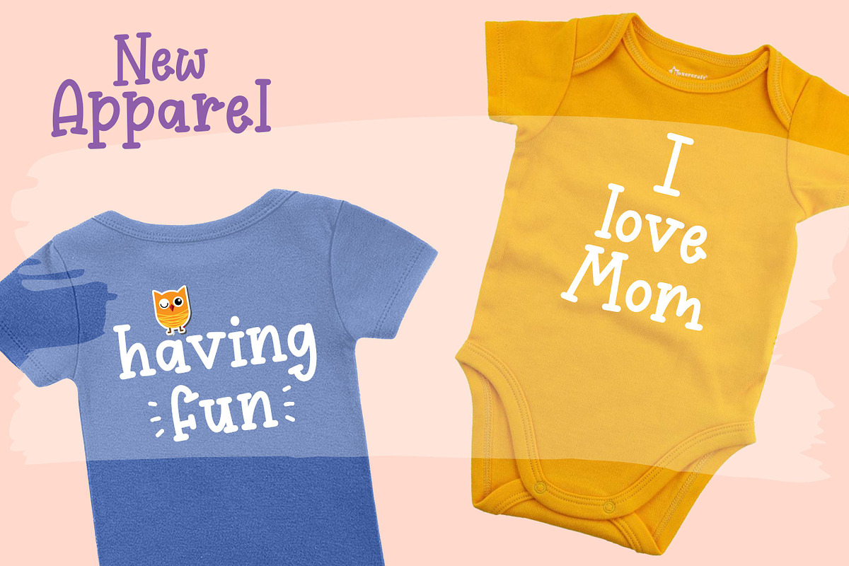 Kidsfun - Cute Slab Serif Font, a Slab Serif Font by Balpirick Studio (Photo 4 of 7)