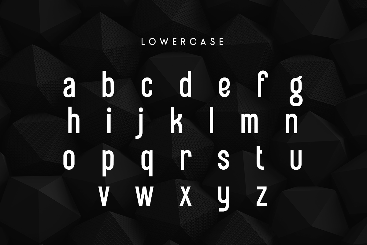 Ronald - Modern Condensed Font, a Sans Serif Font by Hamz Studio (Photo 6 of 16)