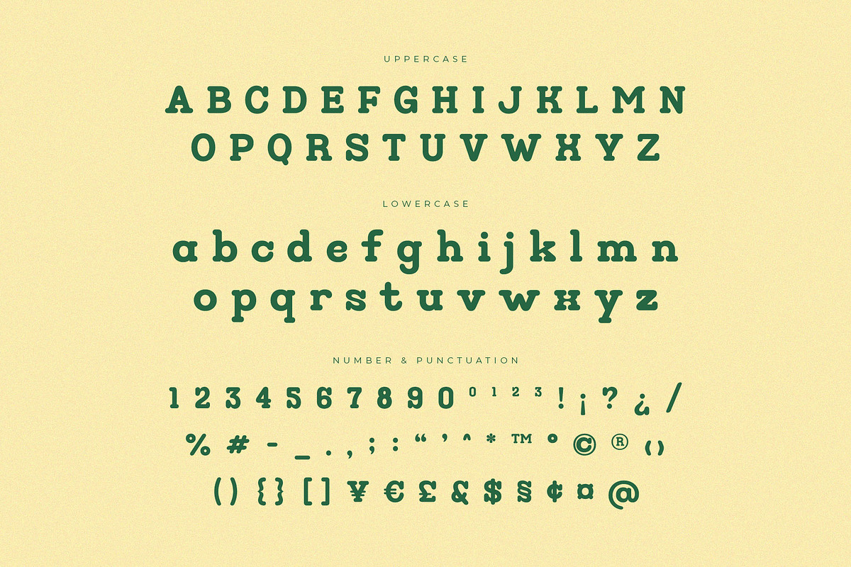 Calm - Slab Serif Family, a Slab Serif Font by Krismagraph (Photo 10 of 12)