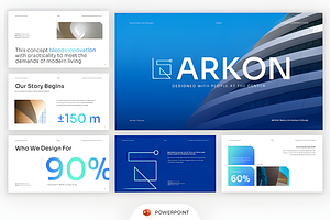 Architecture Project PowerPoint, a Presentation Template by Ink Gallery