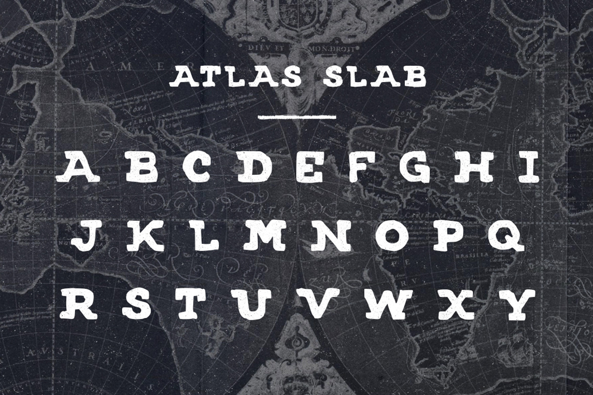 Atlas - Sans and Slab, a Sans Serif Font by Woodcrest Design Co. (Photo 4 of 5)