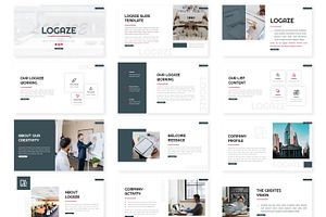 Logaze - Google SLides Template