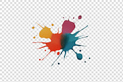 Isolated Watercolor Blots, a Decorative Illustration by BazziBa♥ (Thumbnail 2 of 9)