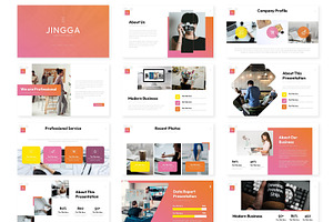 Jingga - Powerpoint Template