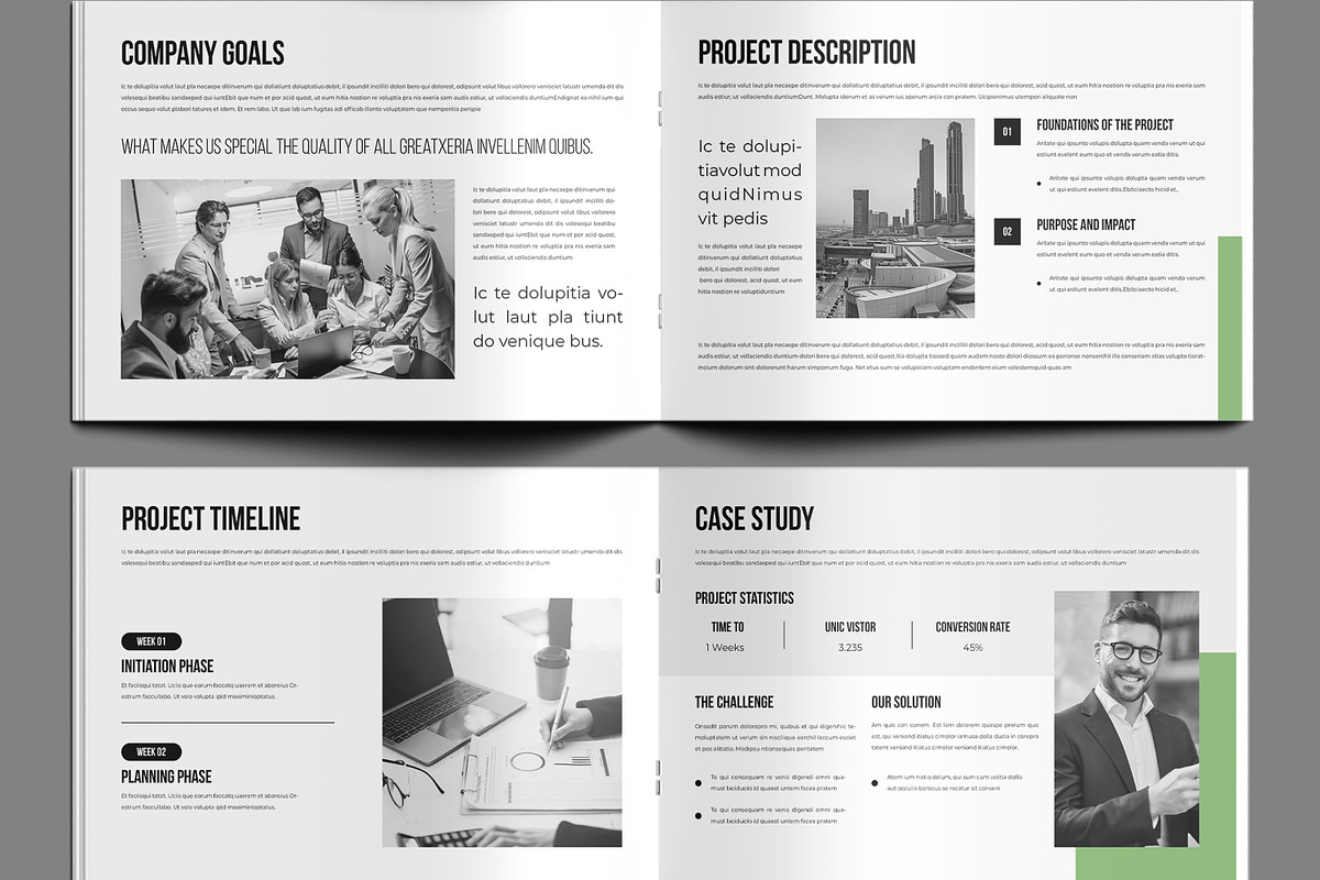 Project Proposal Landscape Layout | Creative Market