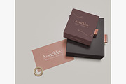 Jewelry box mockup, a Packaging Mockup by mockupocka (Thumbnail 3 of 16)