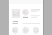 Business Website Wireframe, a Wireframe Template by ContestDesign (Thumbnail 5 of 6)