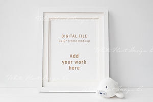 Nursery 8x10 frame mockup