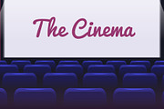 Empty cinema hall. Movie screen, an Object Graphic by Stock-Smart-Start (Thumbnail 2 of 3)