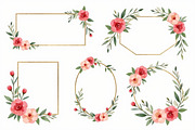 Rustic Floral Geometric Frame Bundle, an Illustration by musafir_fashion (Thumbnail 3 of 14)