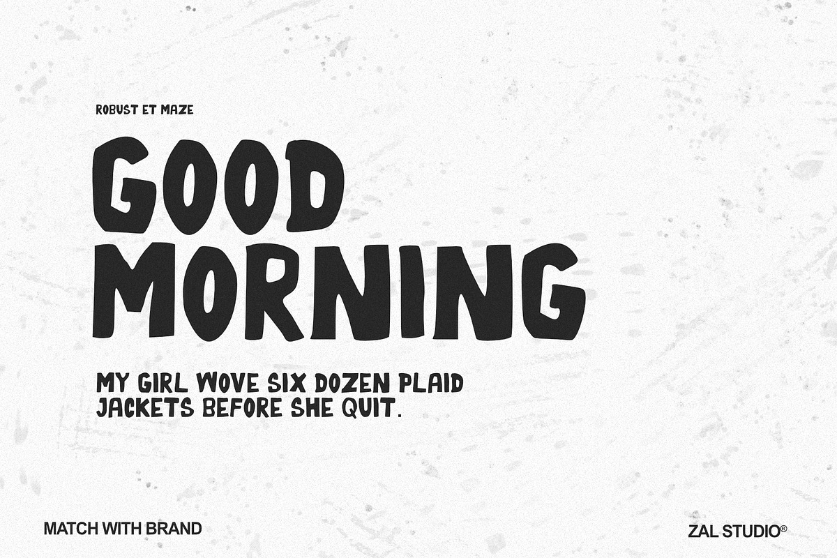 Wolf Buddy - Display Bold Typeface, a Sans Serif Font by ZAL STUDIO (Photo 3 of 4)