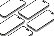 3D iPhone Presentation Mock-Up 19, an iPhone Mockup by Graphicsworld125 (Thumbnail 2 of 7)