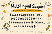Doodle Day - Cute Handwritten Font, a Handwritten Font by overlaytemplates (Thumbnail 5 of 5)