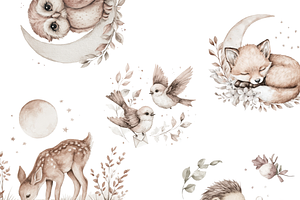 Forest Clipart Set