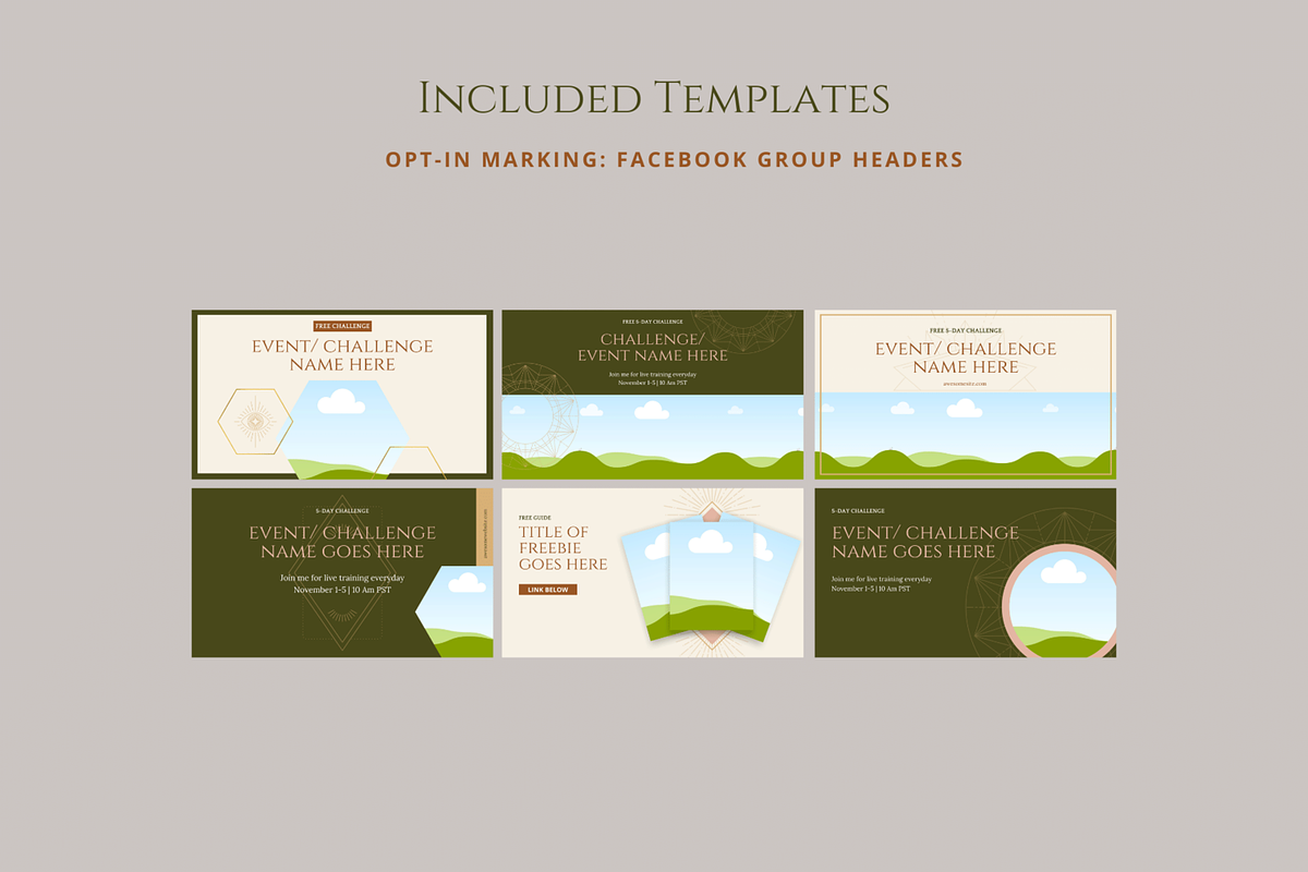 Spirituality & Mindfulness Templates, a Magazine Template by Brand Spanking You (Photo 19 of 25)