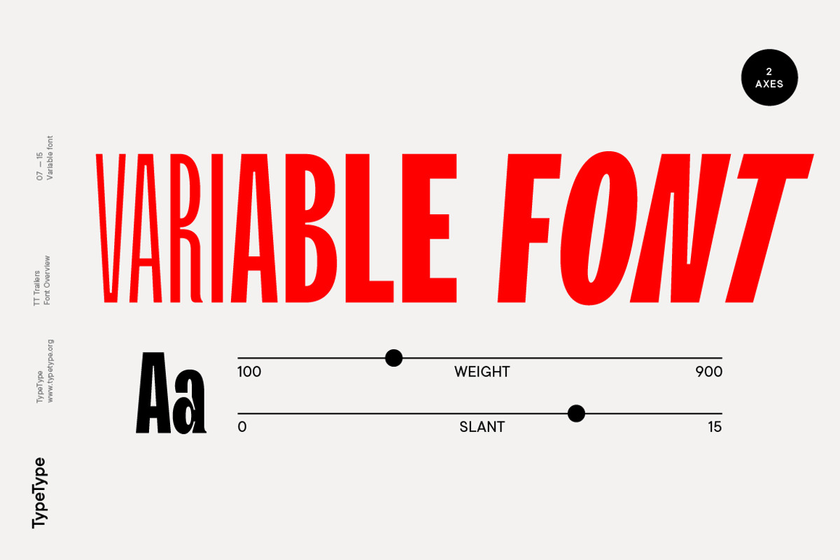 TT Trailers, a Sans Serif Font by TypeType (Photo 7 of 15)