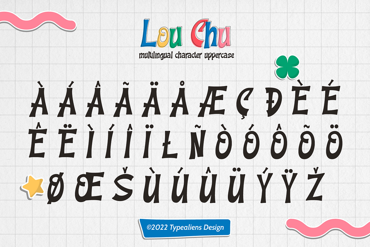 Lou Chu, a Sans Serif Font by ilhamtaro (Photo 9 of 10)