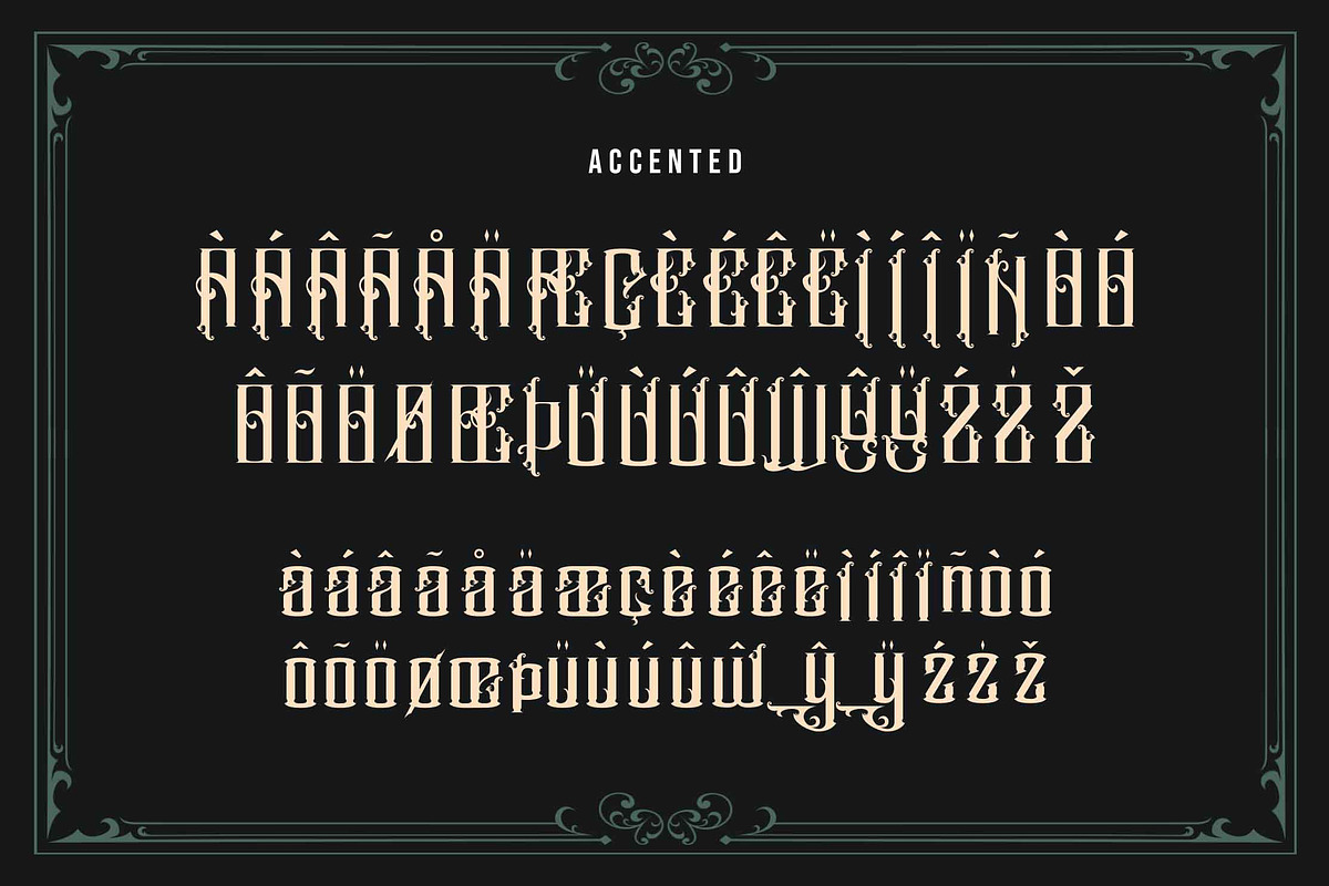 Godfrey - Classic Blackletter, a Blackletter Font by Brightone (Photo 4 of 9)
