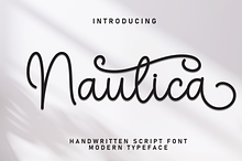 Nautica | Script Font