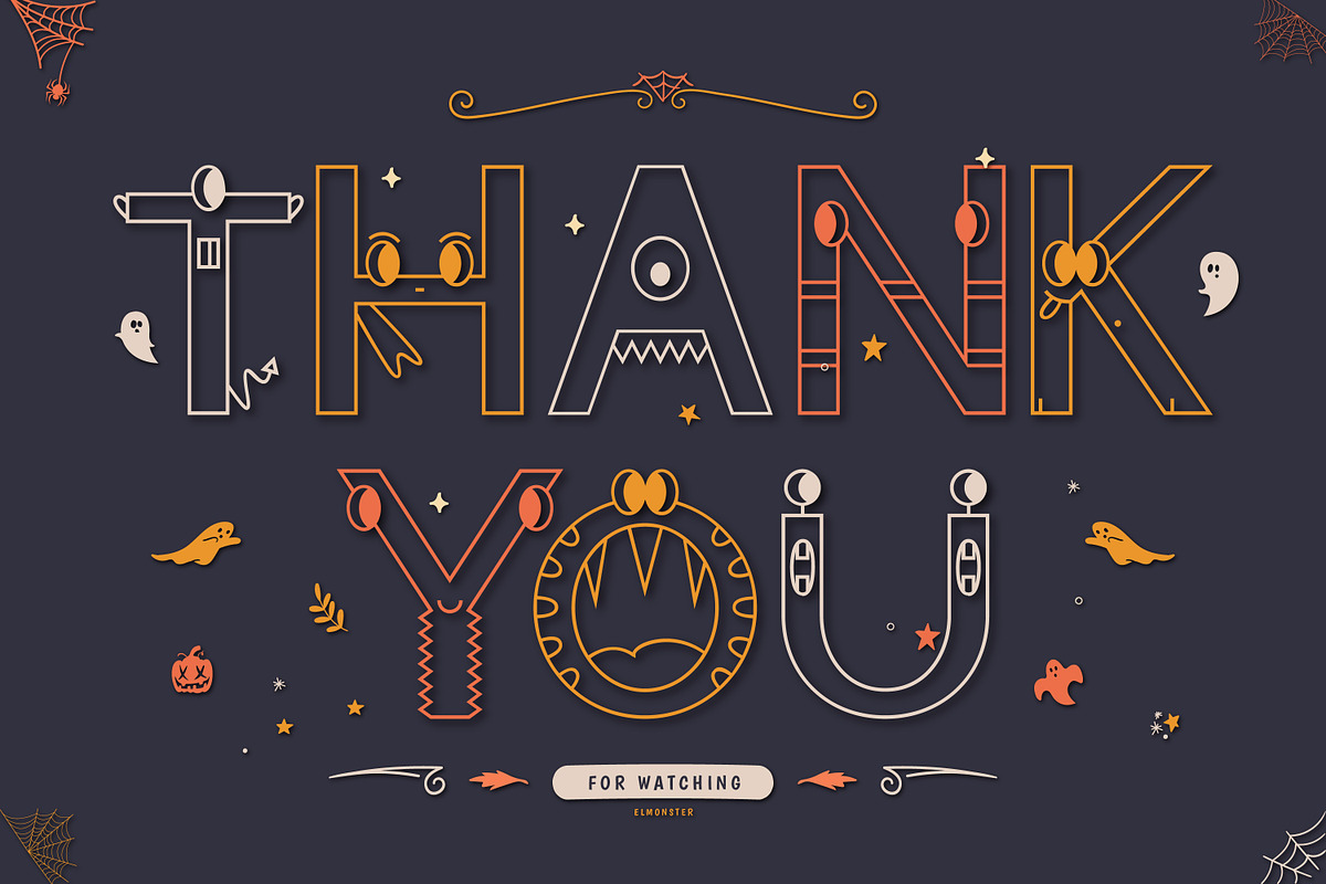 Elmonster Halloween Display Font, a Serif Font by infernostudio3 (Photo 10 of 10)