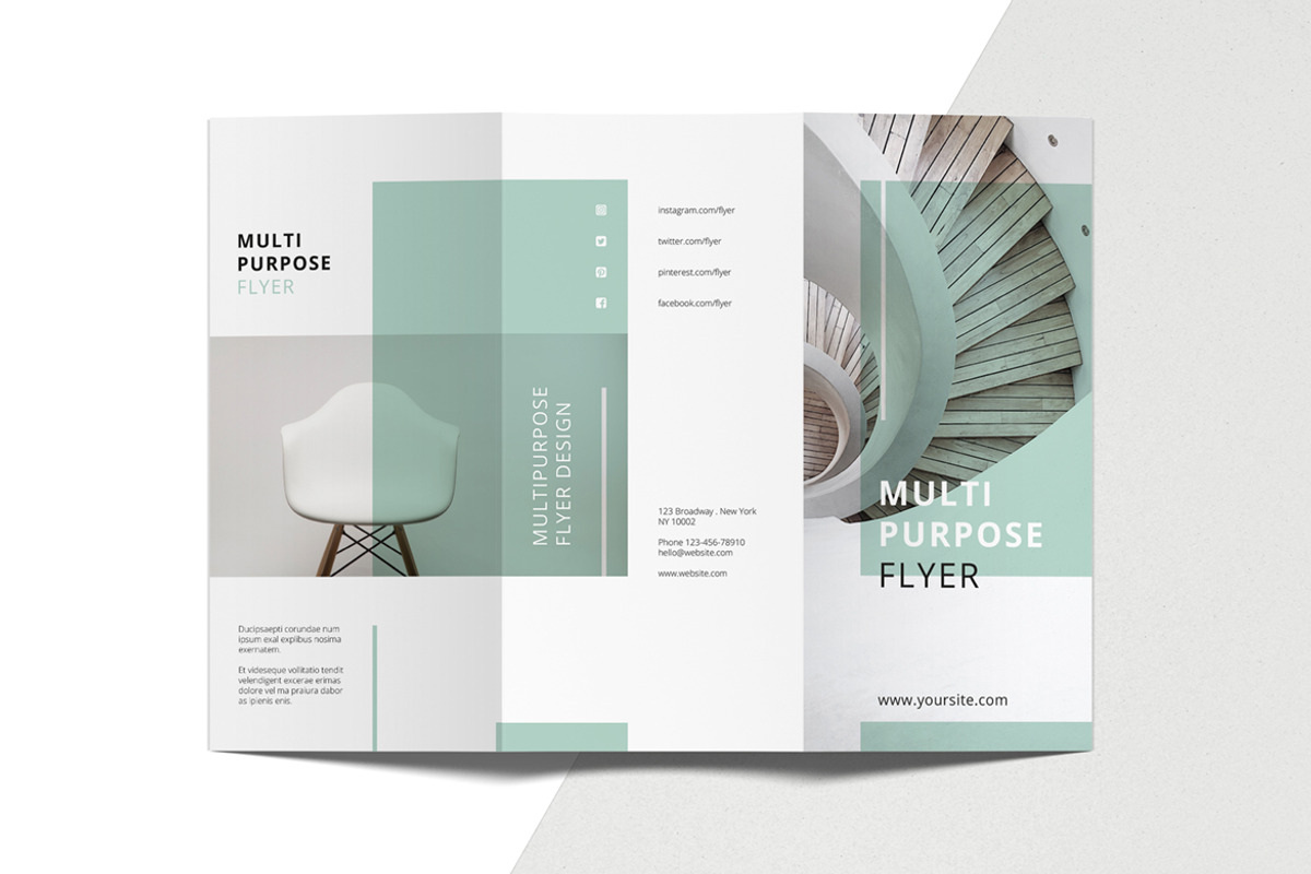 MINT Multipurpose Brochure Design, a Brochure Template by AgataCreate (Photo 6 of 8)