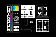 BOXY MONOSPACE FUTURISTIC FONT, a Symbol Font by Font For Zula™ (Thumbnail 2 of 11)