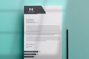 Clean Letterhead Word Template