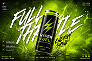 Hyper Squad - Freestyle Brush Font, a Handwritten Font by figuree studio (Thumbnail 10 of 11)