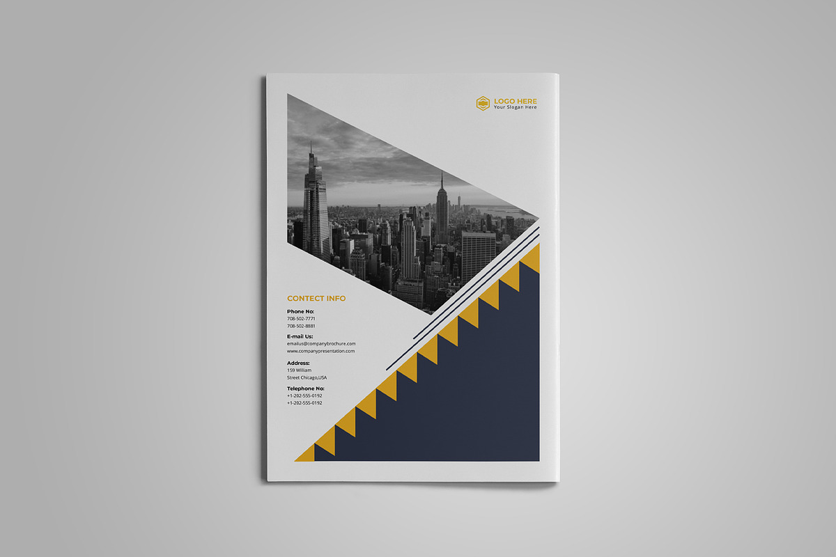 Company Bifold Brochure, a Brochure Template by SamiSimply7 (Photo 5 of 5)