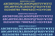 Berryfield: a quirky slab family!, a Slab Serif Font by Missy Meyer (Thumbnail 2 of 7)