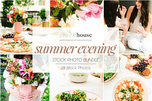Summer Evening Stock Photo Bundle