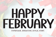 Happy February | Script Font