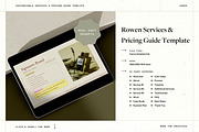 Services and Pricing Guide Canva, a Presentation Template by Made for Creatives (Thumbnail 3 of 10)