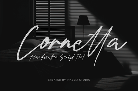 Cornetta – Handwritten Script Font