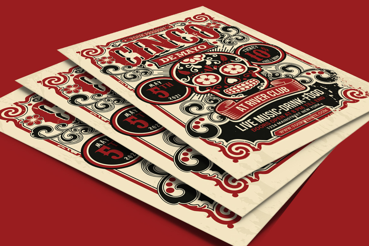 Cinco De Mayo Flyer, a Flyer Template by Muhamad Iqbal hidayat (Photo 4 of 4)