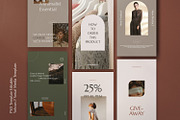 Yohzan Instagram Post & Story Brand, a Social Media Template by Dirtytemp Studio (Thumbnail 5 of 10)