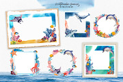 Coral Reef. Watercolor Set, an Illustration by Tata Pilip (Thumbnail 5 of 16)