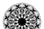 27 mandala vector backgrounds design, a Pattern Graphic by NJ Himel (Thumbnail 24 of 28)