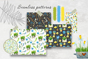 Watercolor Spring Set, a Decorative Illustration by annasokol_ (Thumbnail 4 of 8)