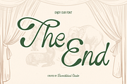 Nufaria, a Script Font by Burntilldead (Thumbnail 12 of 12)