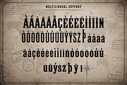 Lost Trail - Western Cinematic Font, a Slab Serif Font by overlaytemplates (Thumbnail 5 of 5)