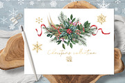 Watercolor Christmas clip art set, an Illustration by WonderWonder (Thumbnail 7 of 21)