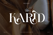 Karid Elegant Serif Font, a Serif Font by Perfectype (Thumbnail 1 of 8)