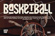 Black Roane - Condensed Sport Font, a Sans Serif Font by Pandeka Studio (Thumbnail 6 of 9)