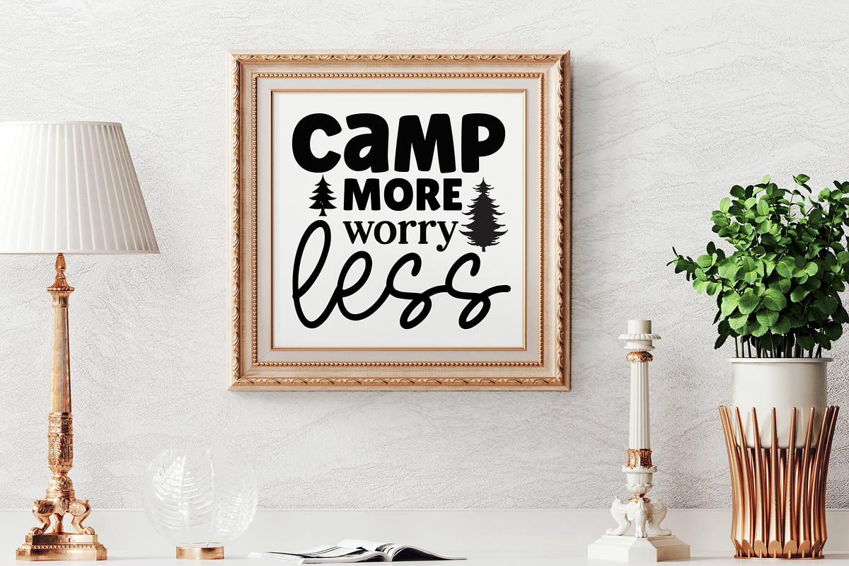Camping SVG Bundle, an Object Graphic by Regulrcrative (Photo 7 of 7)