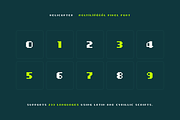 Helicopter – Pixel Display Typeface, a Font by alpercakici (Thumbnail 9 of 14)