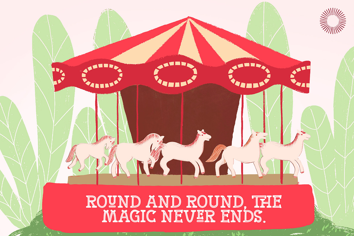 Merriland - Retro Carnival, a Slab Serif Font by Setara Langit CreativeStd (Photo 4 of 10)