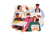 Paperwork, bureaucracy concept set, a Work Illustration by Good Studio (Thumbnail 4 of 5)
