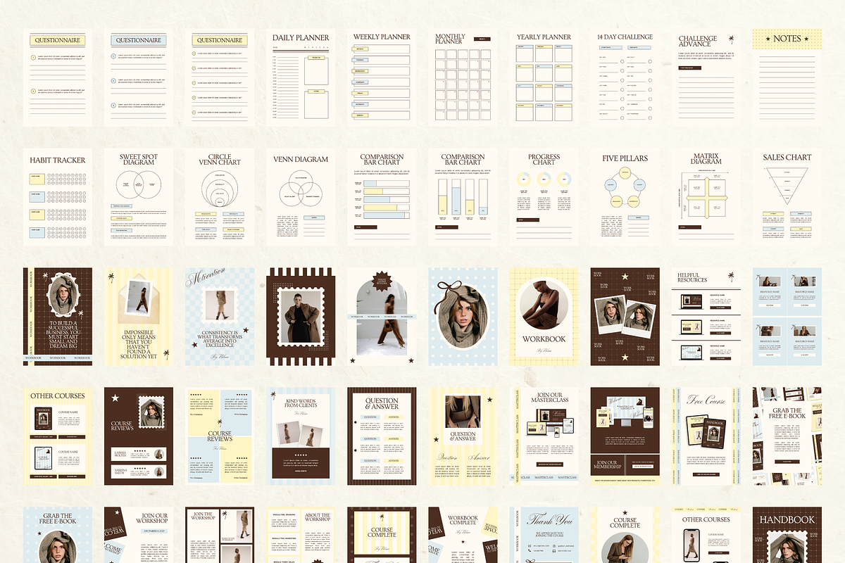 Canva Workbook Template for Coaches, a Magazine Template by Branding Babe Co. (Photo 8 of 10)